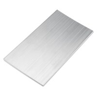Ánodo plano de aluminio 100 x 60 x 2mm