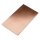 Ánodo plano de cobre 100 x 60 x 0,6mm