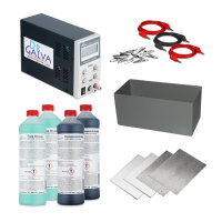 Set de Cromo + Níquel - con alimentación 10A + 2x2l electrolitos