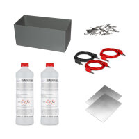 Set de zinc - sin alimentación + 2l electrolito