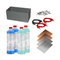 Set de Cobre brillante + Níquel - sin alimentación + 2x2l electrolitos